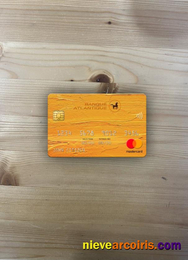 Senegal Banque Atlantique Bank mastercard photolook